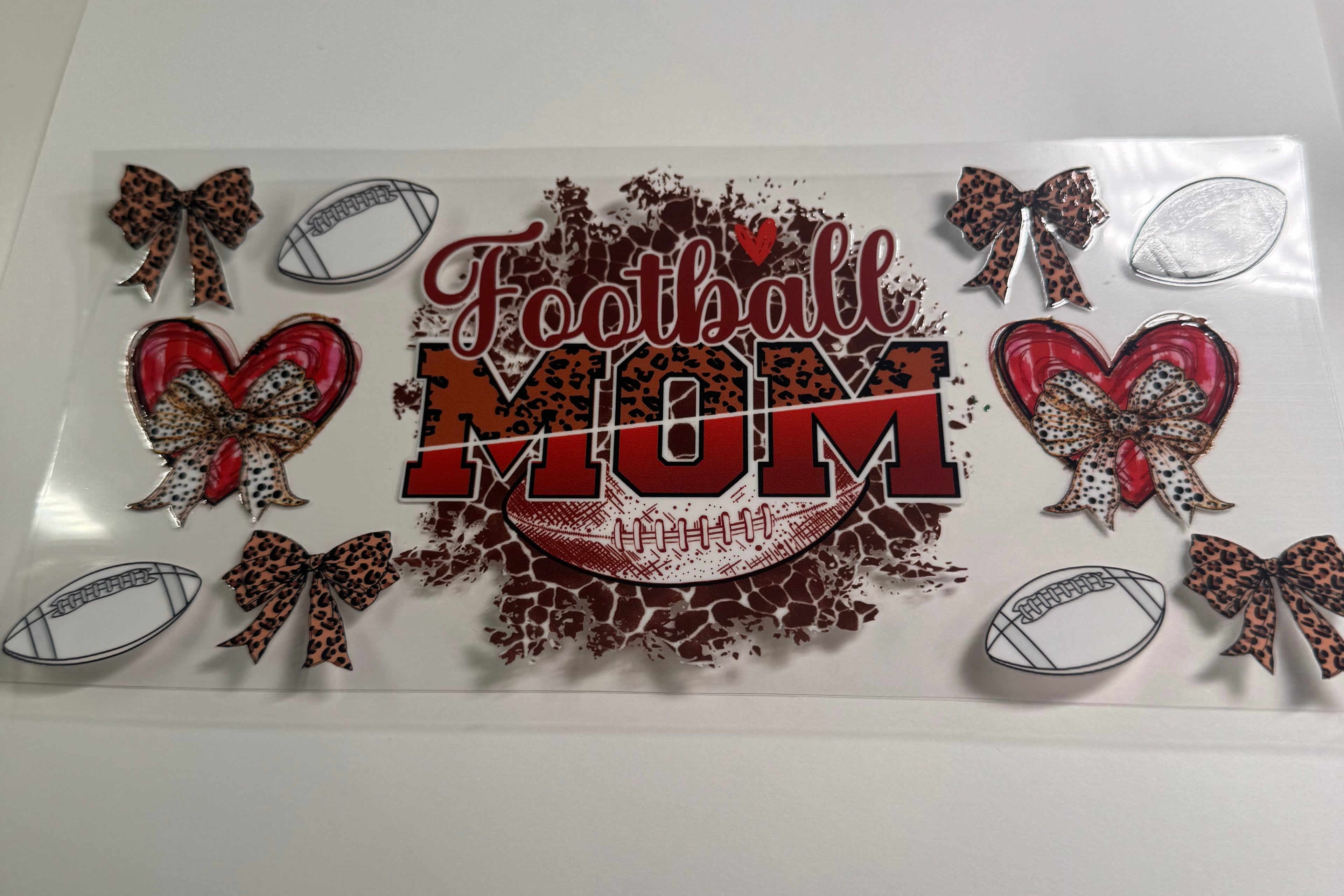 16 Ounce Wrap - Football Mom