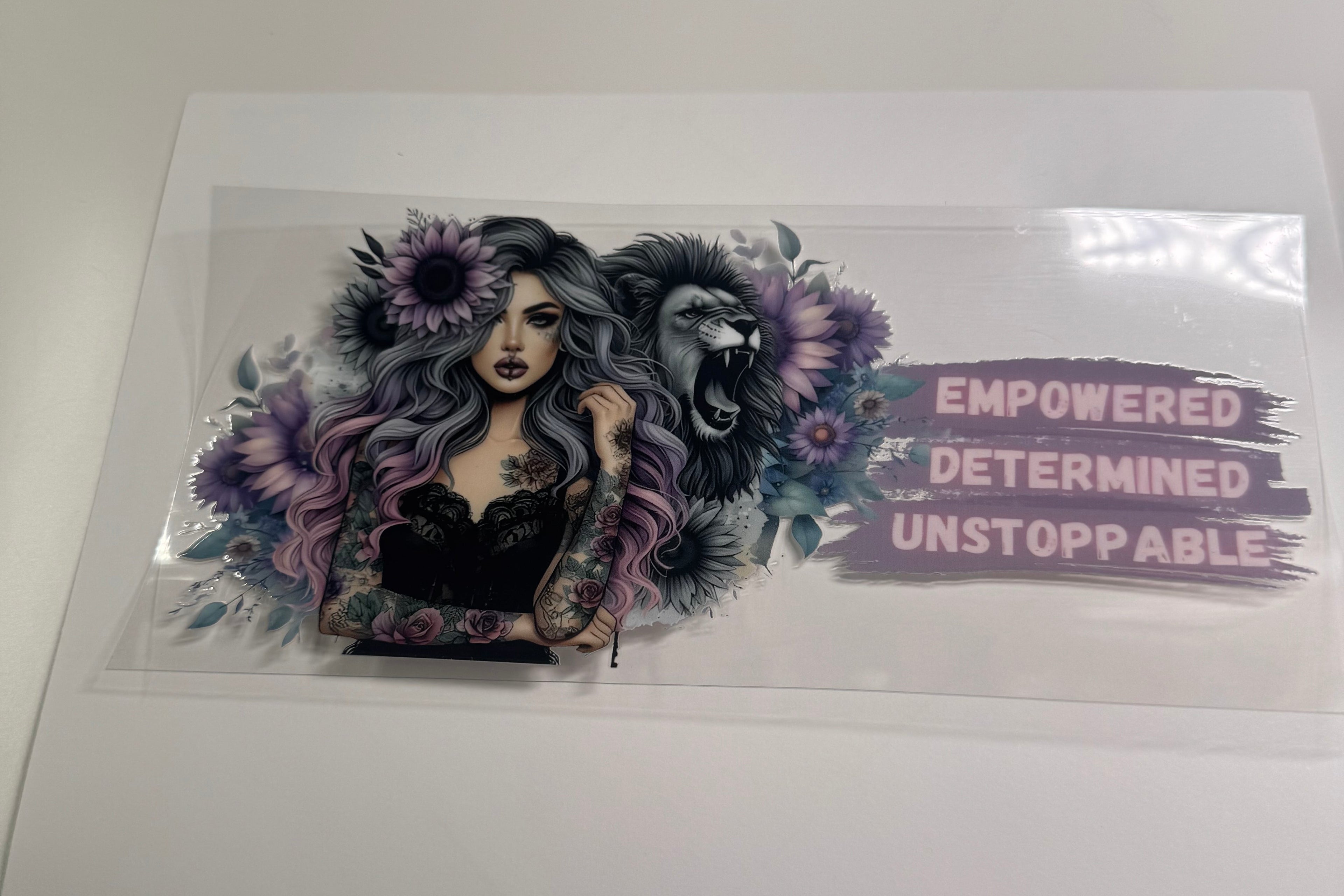 16 Ounce Wrap - Tattoo Girl
