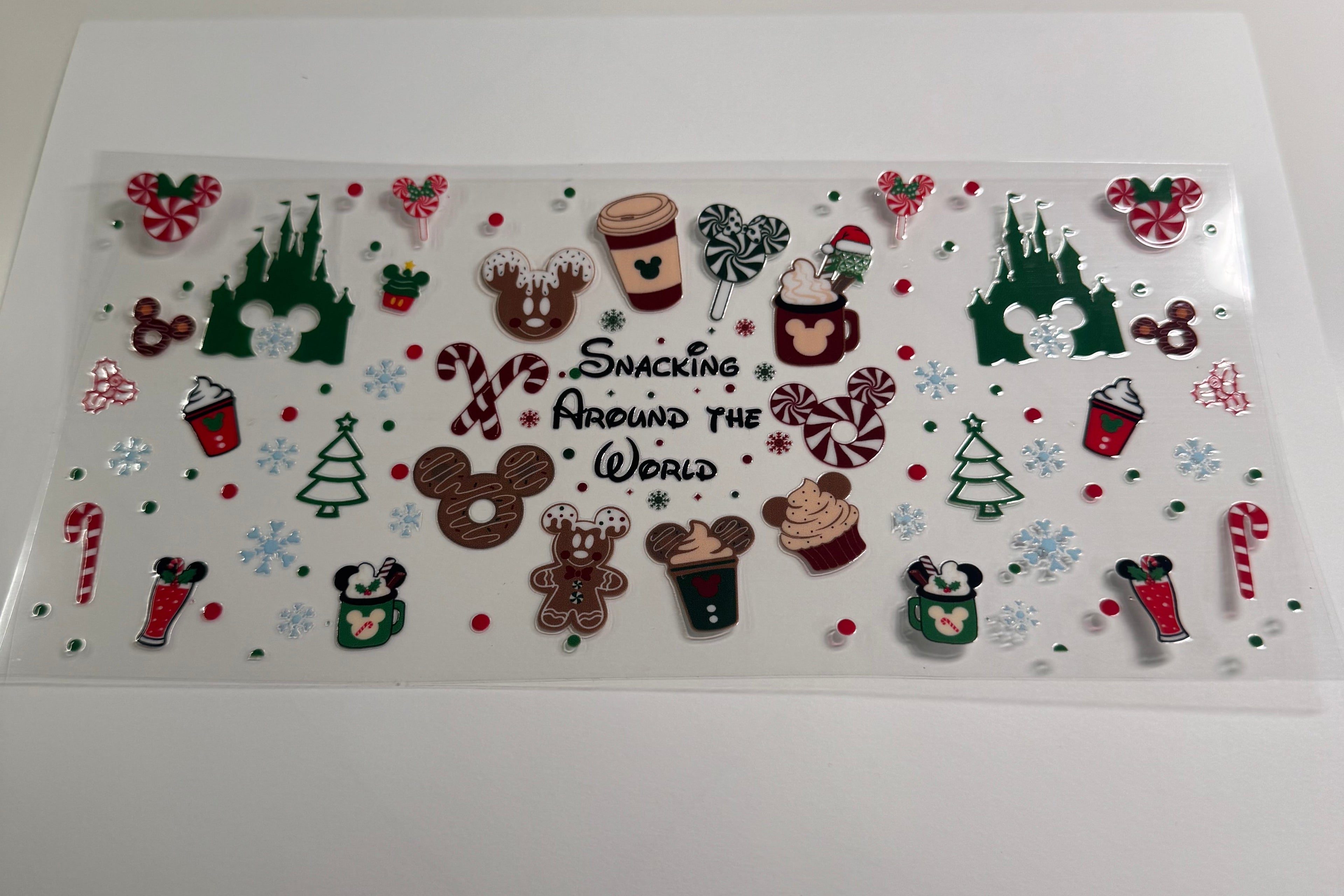 16 Ounce Wrap - Disney Christmas