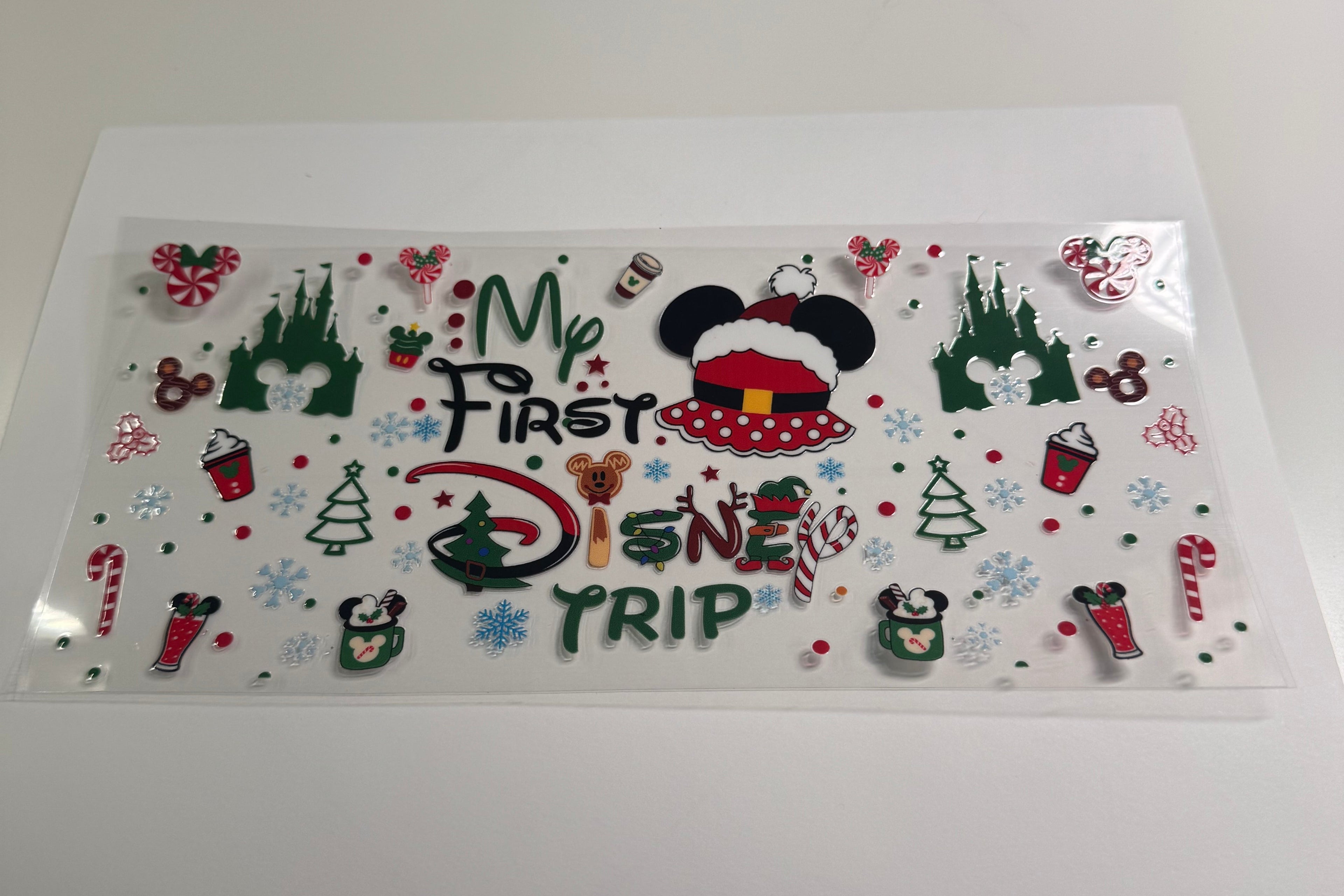 16 Ounce Wrap - Disney Christmas