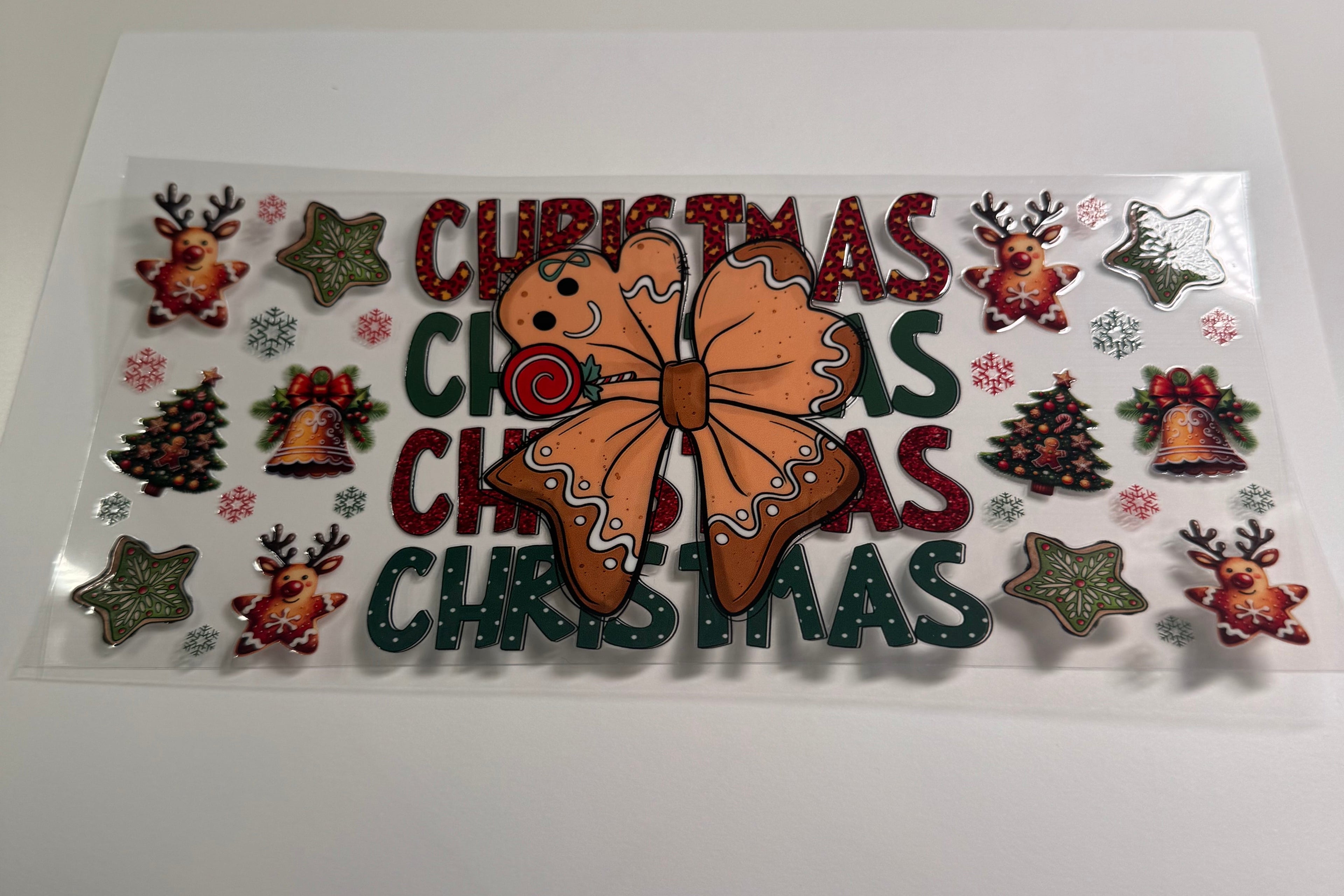 16 Ounce Wrap - Christmas