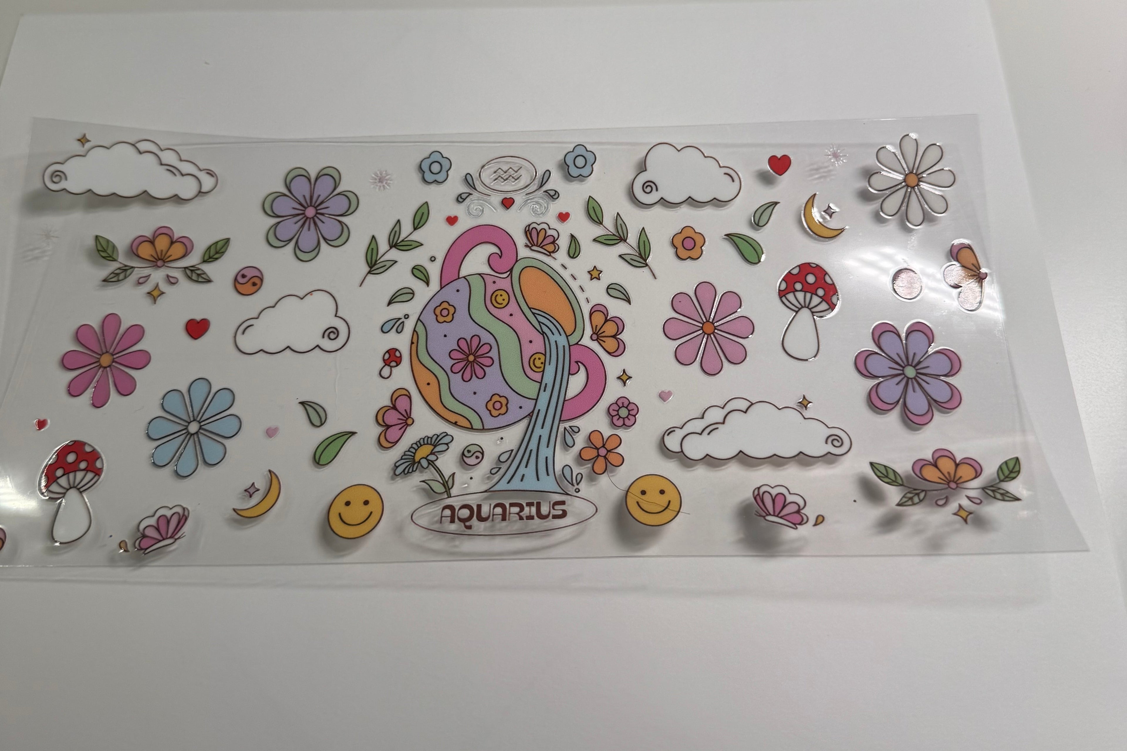 16 Ounce Wrap - Horoscope Aquarius